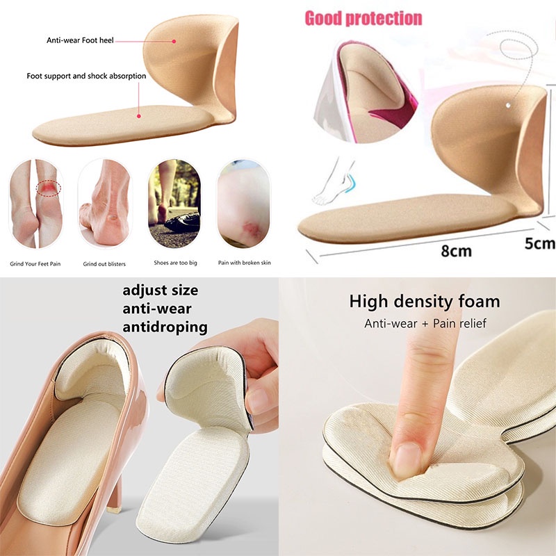 35 style High Heel Cushions Pad Half Insoles Shoe Heel Sticker Insoles ...