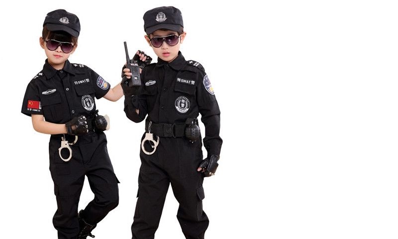 terno pulis uniform for kids Children's police uniforms, men's police ...