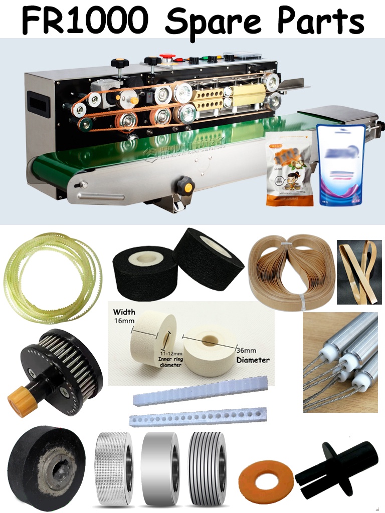 MESIN Fr1000 Continuous Sealing Machine Spare Parts/FR1000 Continuous Sealing Machine Spare