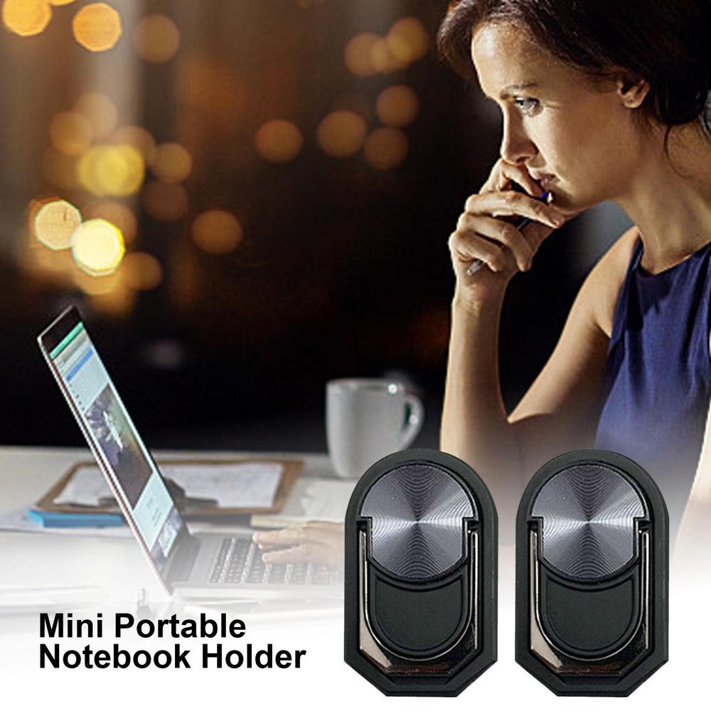 1 Pair Mini Laptop Stand Universal Laptop Feet Holder Invisible Desktop ...