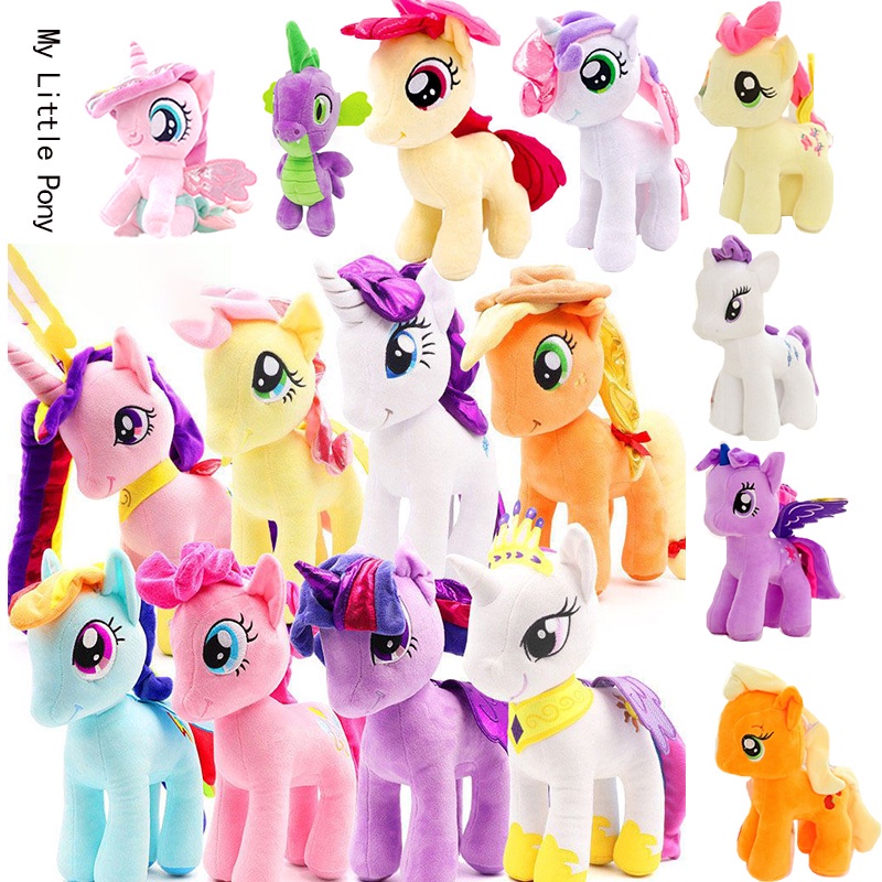 Cartoon Anime My Little Pony Plush Toys Cute Stuffed Animals Twilight ...