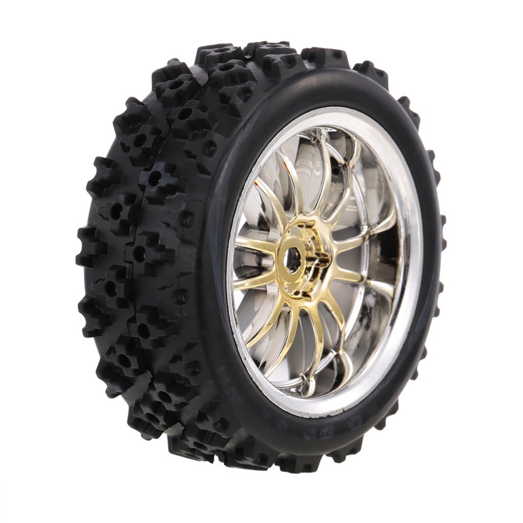 4PCS 65mm 1/10 On Road Tires & Wheels Rims 12mm Hex Hub for Redcat HPI ...