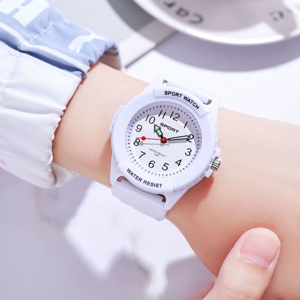 Simple Fashion Luminous Kids Watch for Boys and Girls School Students ...
