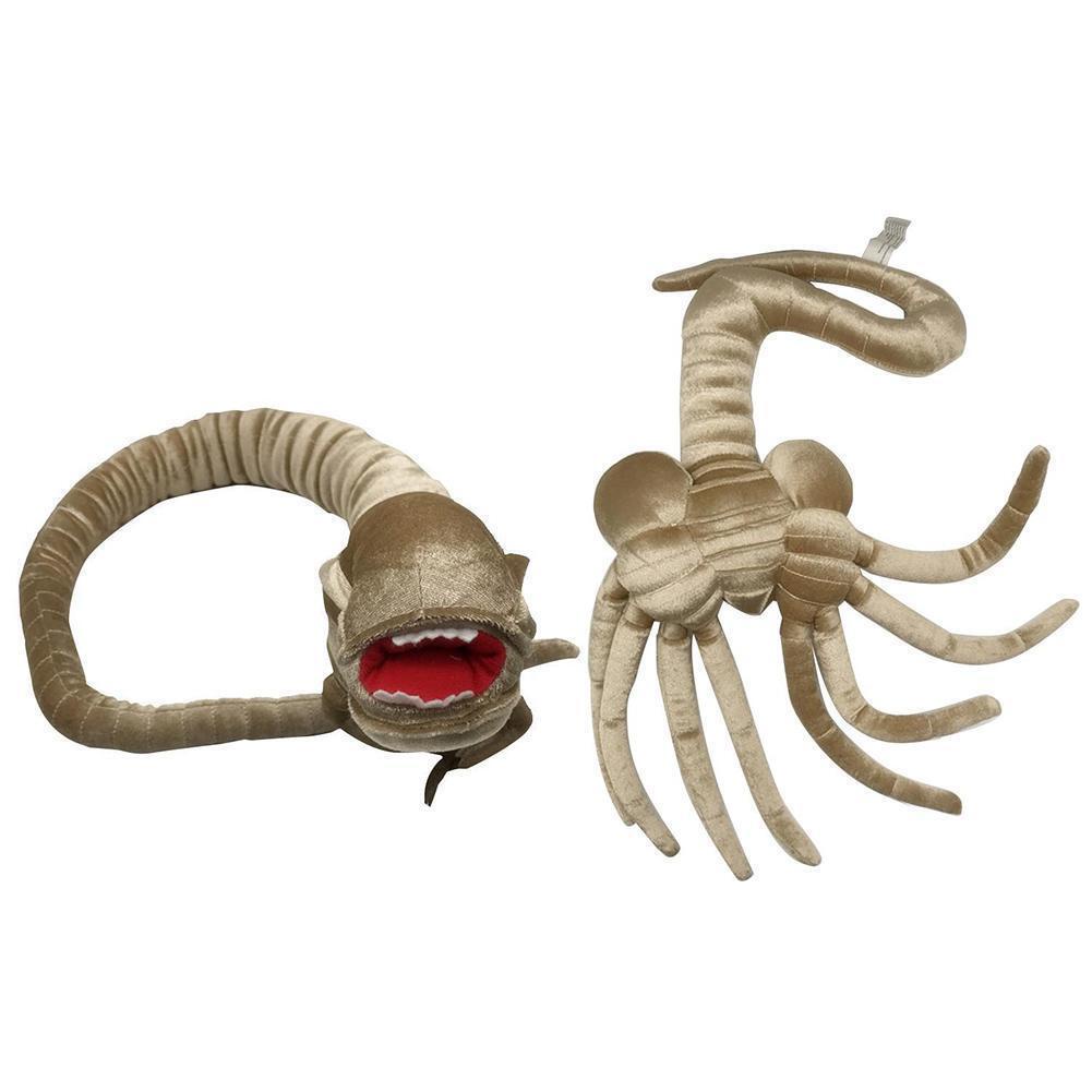 Facehugger Alien Plush & Chestburster Plush Stuffed Worm Doll Toy