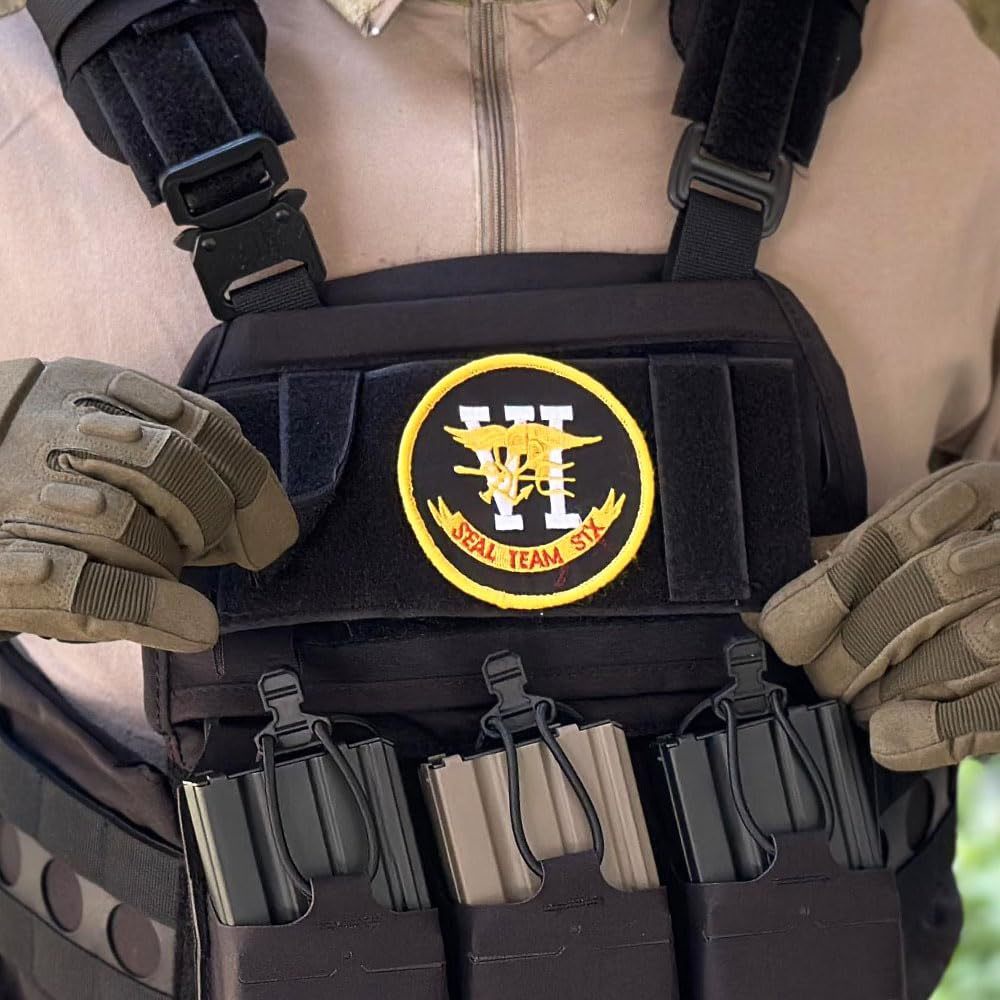 LUC Vest Backpack Modular ID Patch Loop Panel For DIY Patch Badge Molle ...