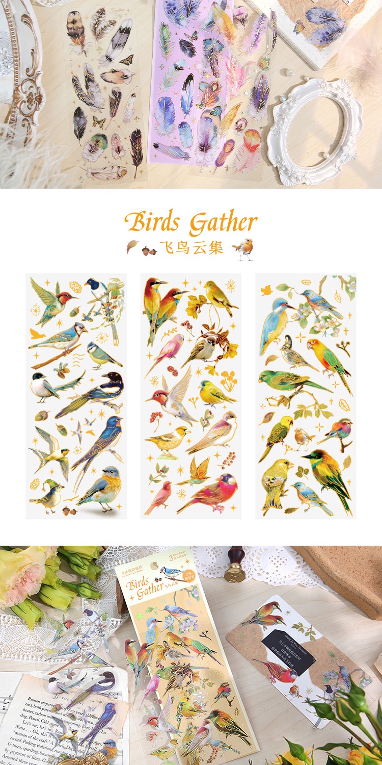 Journamm 3pcs/pack Aesthetics Sticker DIY CUT Collage Junk Journal ...
