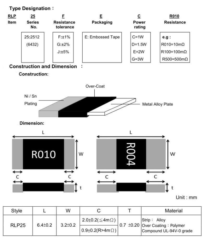 2512 SMD Resistor Kit Assorted Kit R010 R050 R100 R150 R200 R220 R330 ...