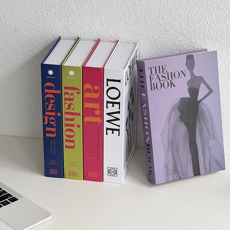 Modern Photography Prop Book Living Room Desktop Fake Books Ornaments ...