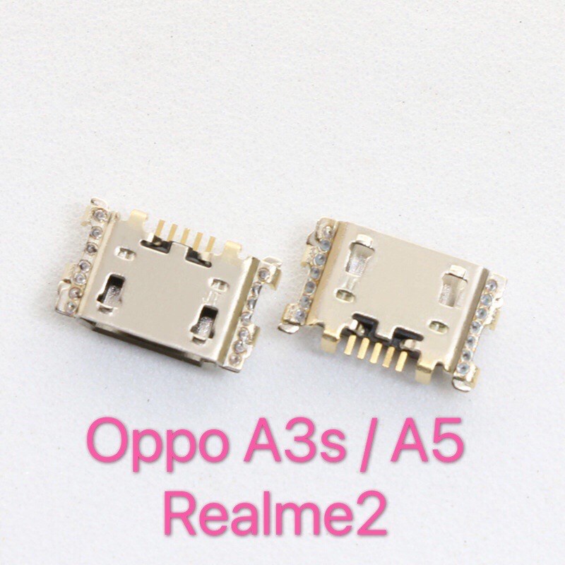 10pcs USB Plug In Charging Charger Port For Realme2 / Oppo A3s / A5