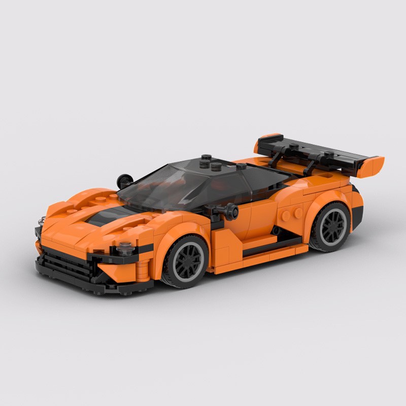 MOC McLaren 720S GT3 Super Sports Cars Building Blocks Toys For Kids ...