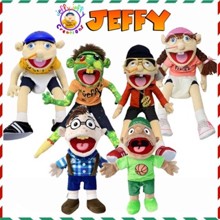 Jeffy Hand Puppet Boy Joseph Cody feebee Peluche Toy Doll Removable Puppet  Gift
