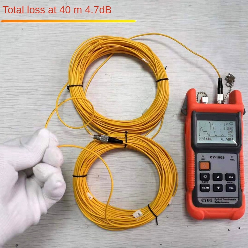 OTDR optical fiber tester breakpoint obstacle finder optical cable ...