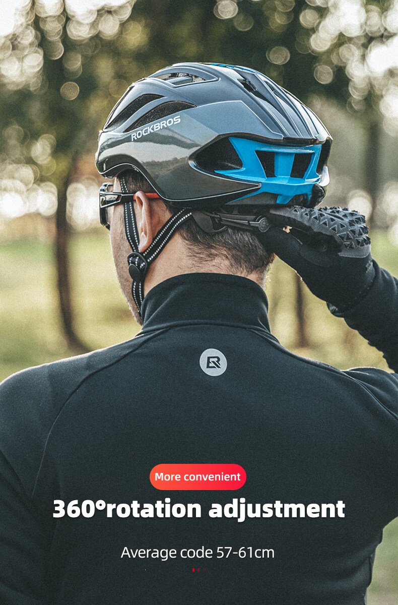 ROCKBROS Cycling Light Weight Helmet Breathable Streamline Aero Bike ...