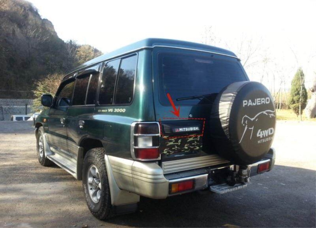 Für Mitsubishi Pajero Shogun Montero Sport 2000-2008 Heck Lampe