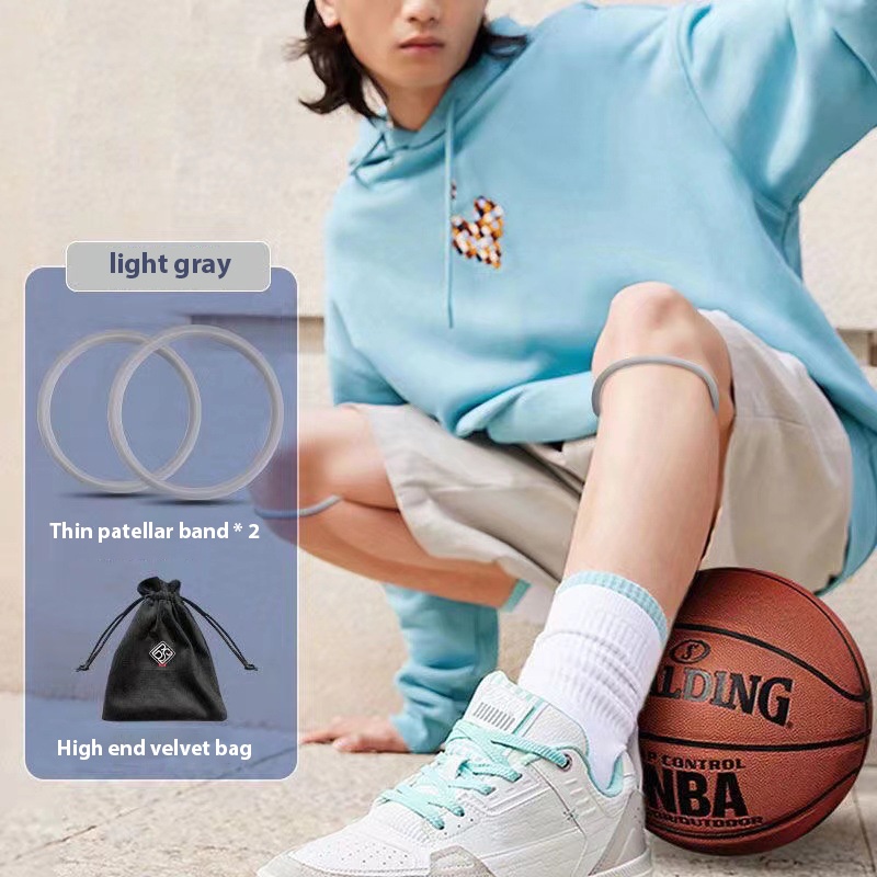 2Pcs Knee Force Belt Fine Patella With Basketball Knee Force Band High