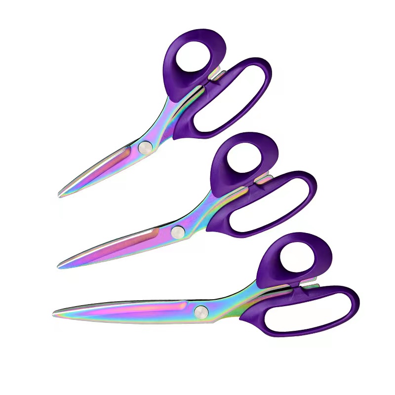 Sewing Scissors Extra Sharp Sewing Scissors Heavy Duty Titanium Coating ...