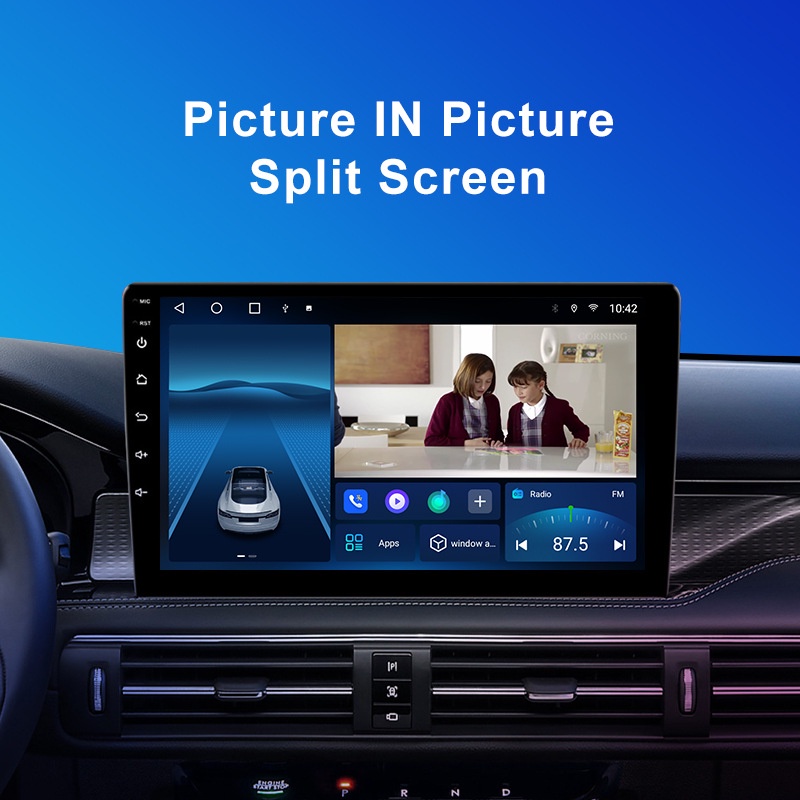 4G+32G 7/9/10 Inch Android 2Din Universal Android Head Unit Apple ...