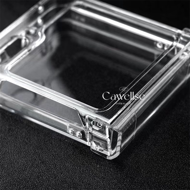 Slim Transparent Phone Casing Samsung Galaxy Z Flip 6 Flip 5 Flip 4 ...