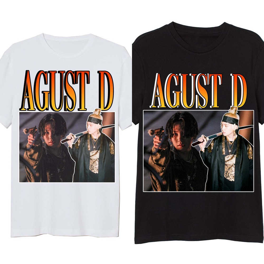 Agust D Daechwita Inspired Vintage T-Shirt | Shopee Philippines