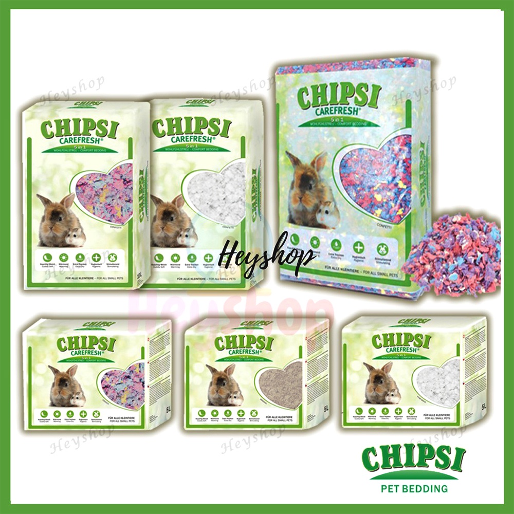 Chipsi Carefresh Hamster Paper Bedding 5L 10L Rabbit Guinea Pig