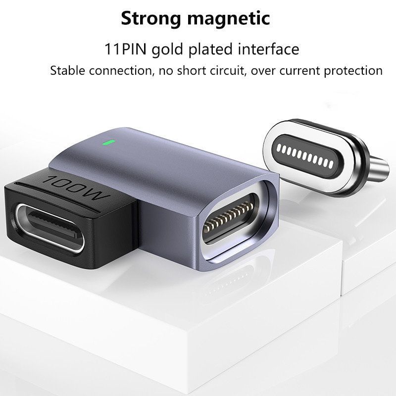Lot De 3 Embouts Magnétiques USB C 24 Broches Compatibles Avec La