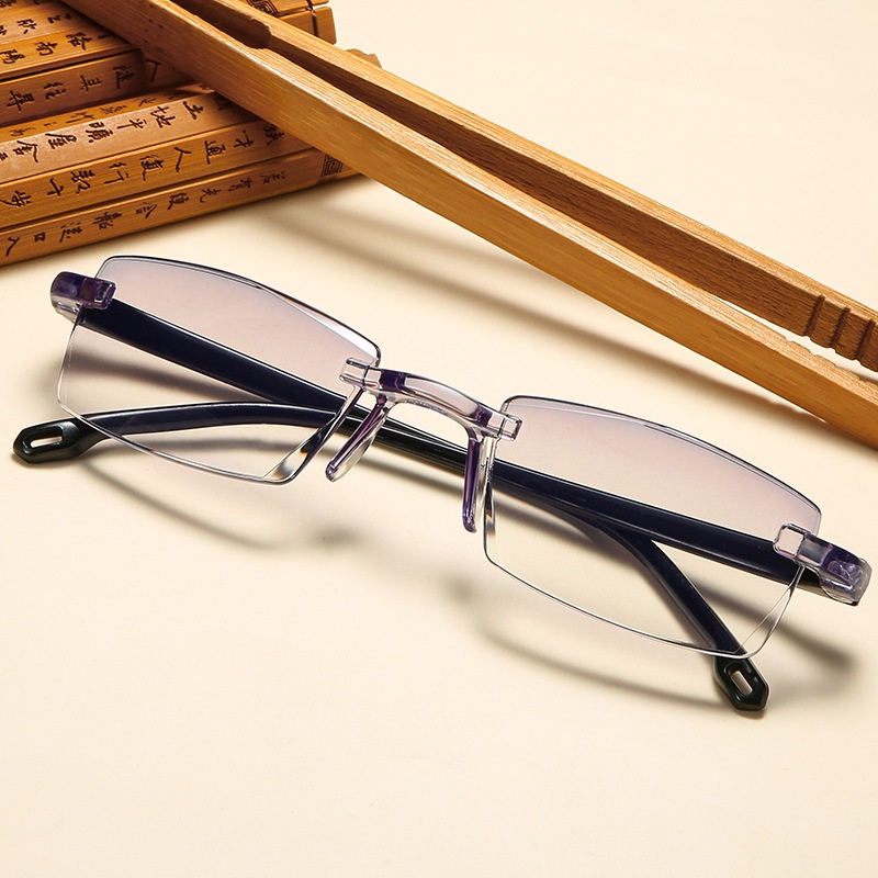 *Ready Stock*New Fashion 3in1 Intelligent Focused Borderless Presbyopia ...