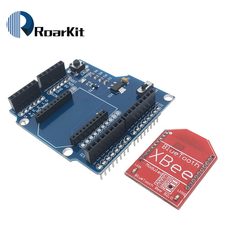 HC-05 / HC-06 RF Wireless Bluetooth Bee V2.0 Module + Xbee V03 Shield ...