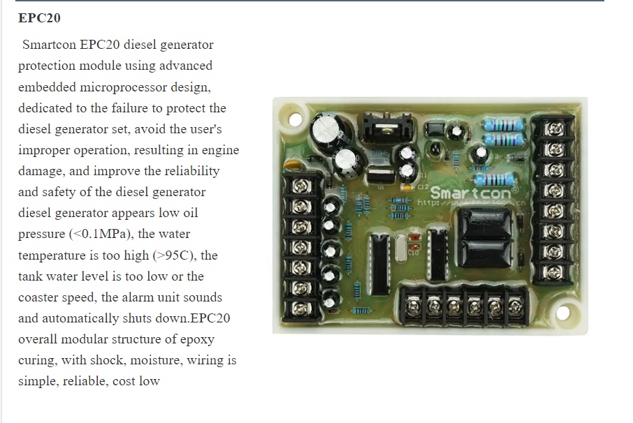 EPC20 Diesel Generator Module - Performance Enhancement Kit - Easy ...