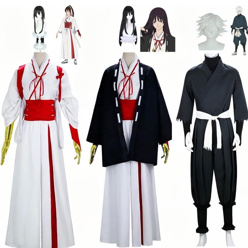 Hell‘s Paradise Jigoku Raku Choubei Aza Cosplay Costume Halloween Carnival Party Suit