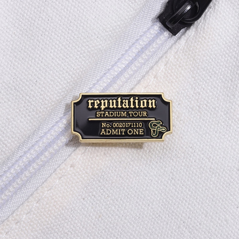 Famous Singer Taylor Swift Enamel Pins Music Reputation Album Brooch ...