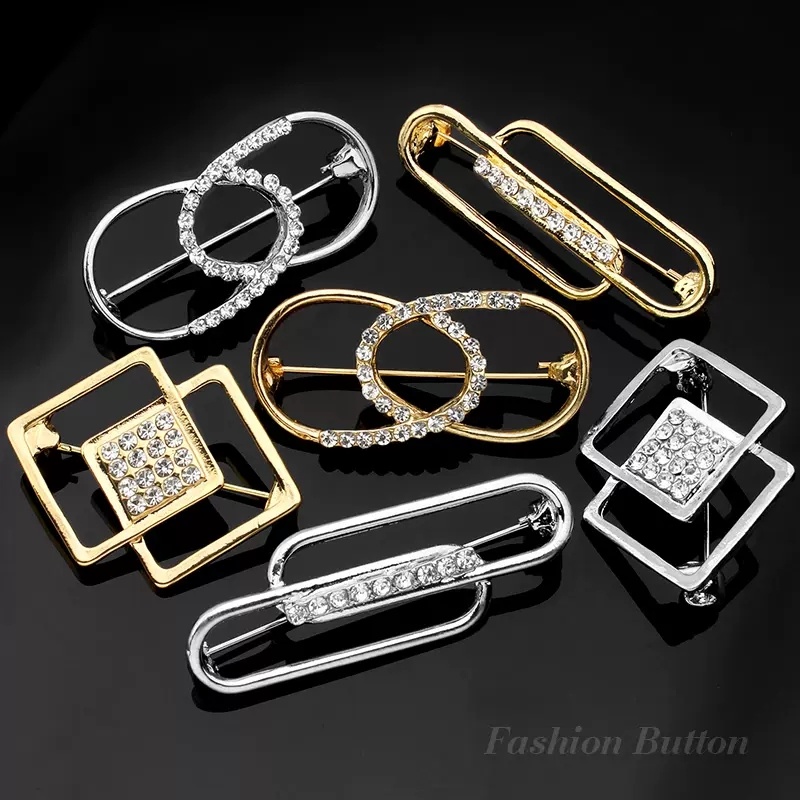 Gold Silver Waist Change Clip Skirt Dress Trousers Clothes Fixed Buckle ...