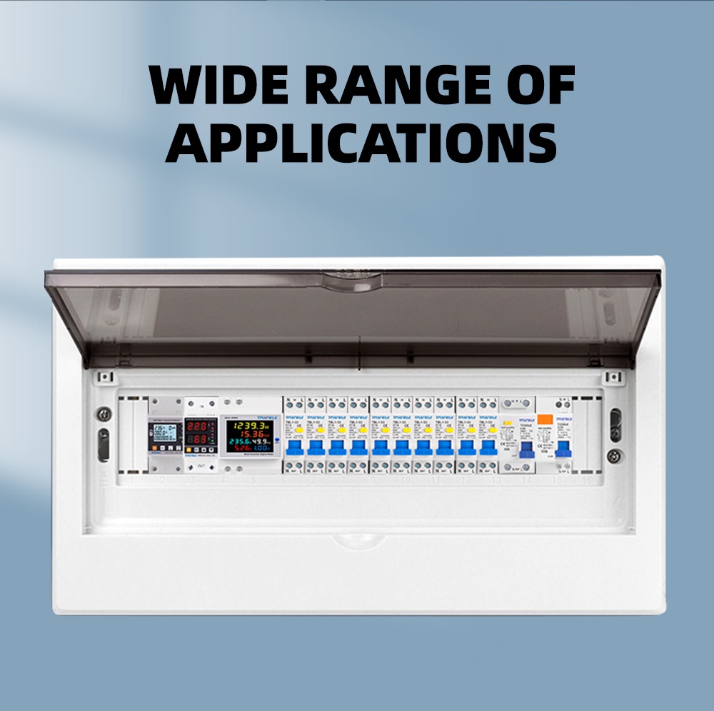 TUYA WiFi Misuratore Remoto Smart Home D52-2066 6IN1 AC 110V 220V 100A Tensione Corrente Fattore di Potenza KWH Frequenza di Energia Elettrica