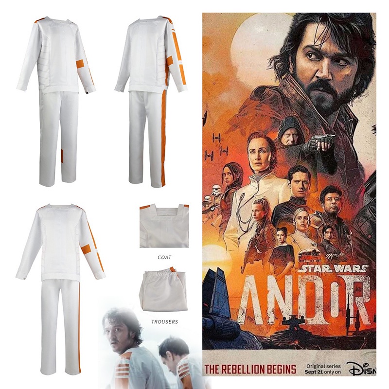 Star Wars Andor Prison Cosplay Sportswear Set With Popular Movie And Tv ...