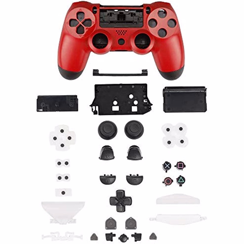 Full Housing Case Cover Shell Joystick Conductive Pad Full Buttons ...