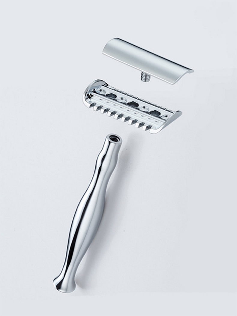 Old-fashioned Double-sided Razor Adjustable Safety Razor Double Edge ...