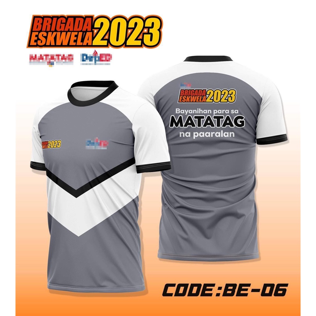 2023 MATATAG UNIFORM SUBLIMATION CODE-BE06 DEPED BADGE | Shopee Philippines