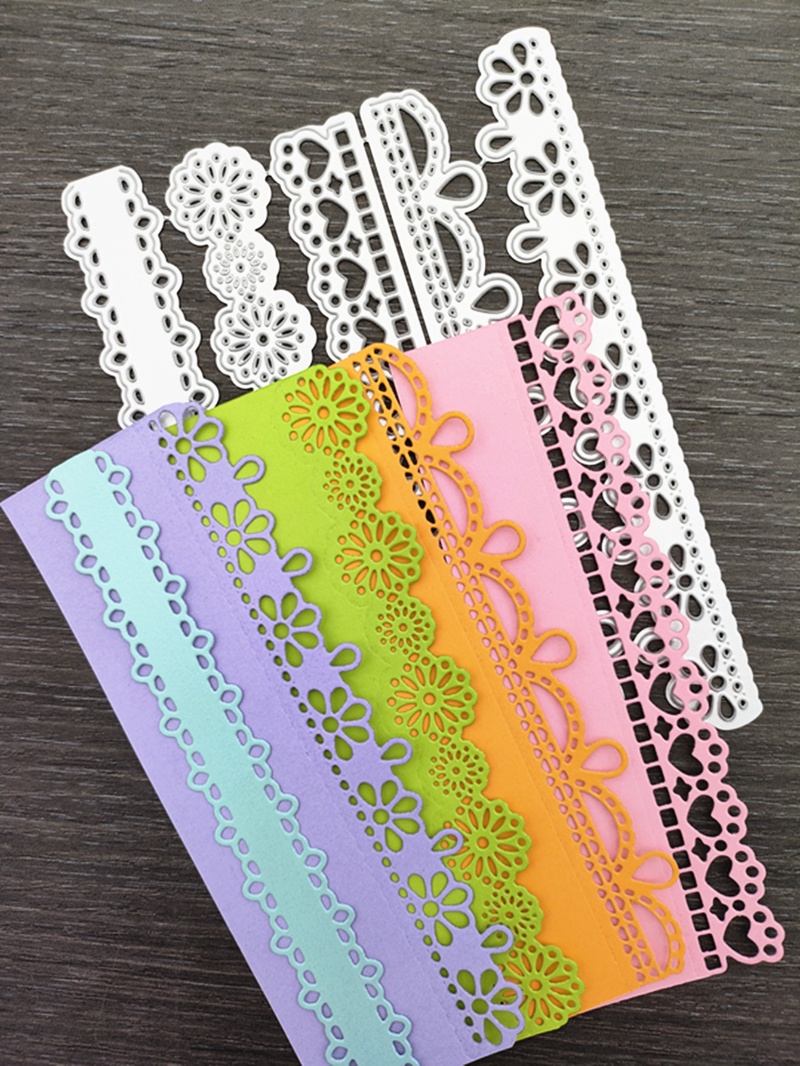 Lace Layers Border Metal Cutting Dies for DIY Scrapbook Cutting Die ...