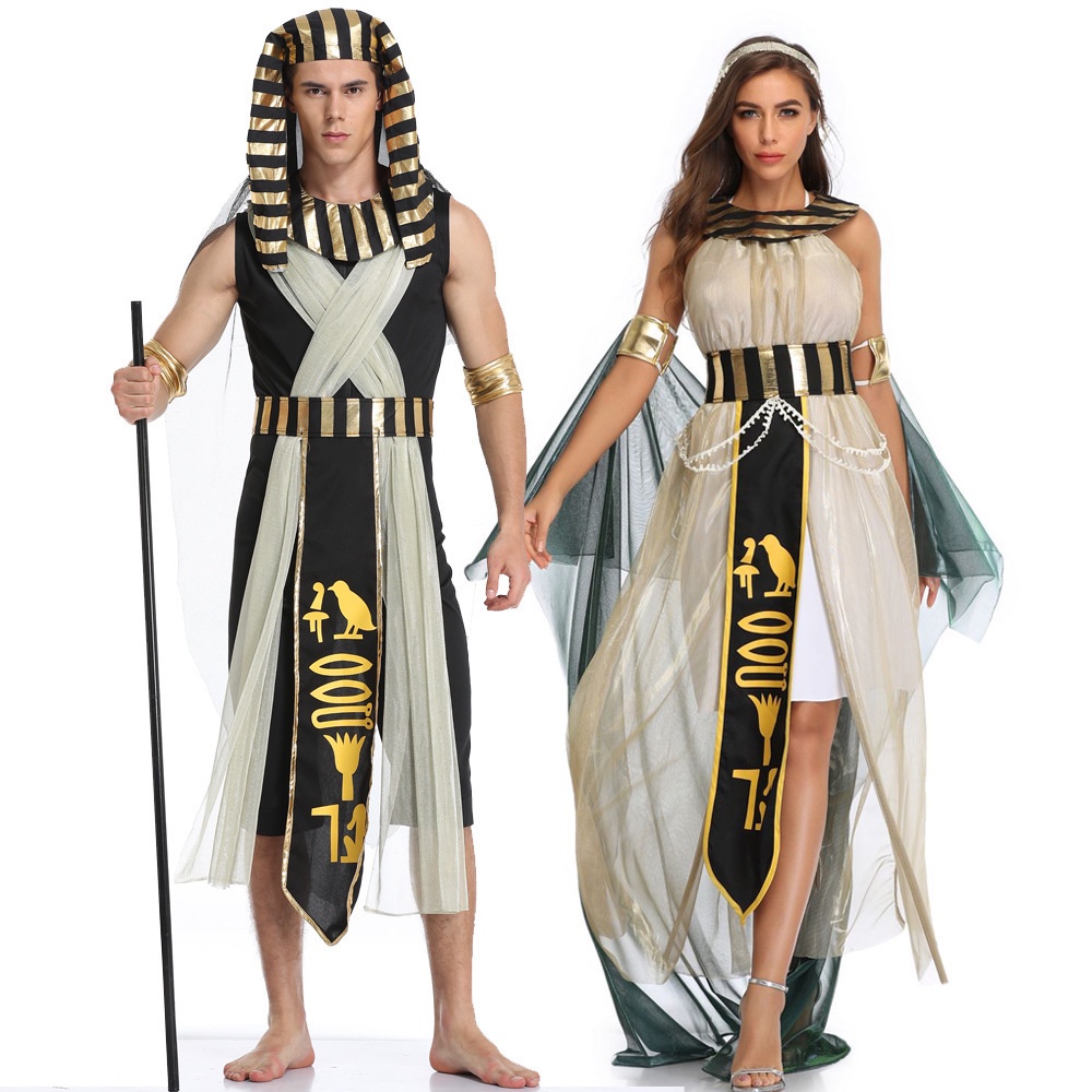 Egyptian Pharaoh Cleopatra Greek Mythology God Goddess Costume ...
