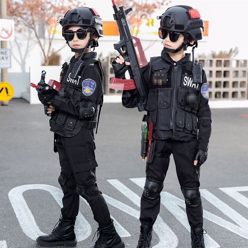 terno pulis uniform for kids Children's Police Autumn Costume COS ...