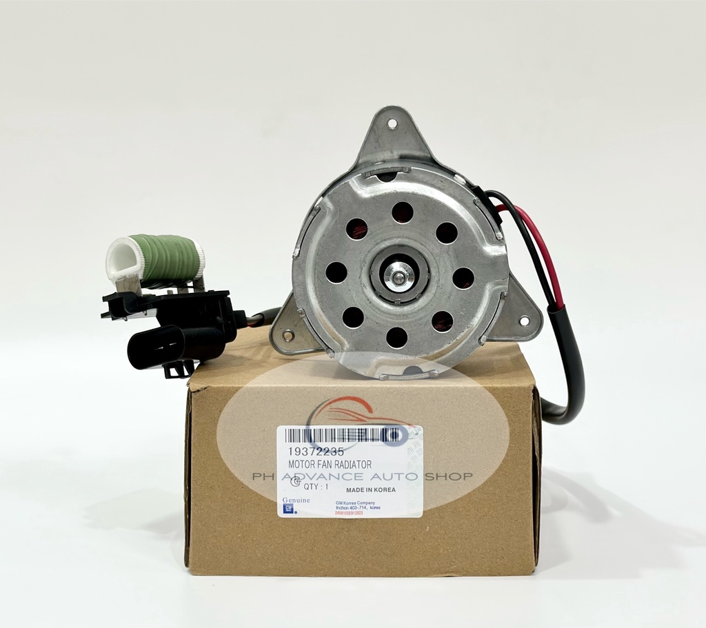 flightcar Chevrolet Spin Fan Motor Radiator 2012-Up with Resistor (GAS ...