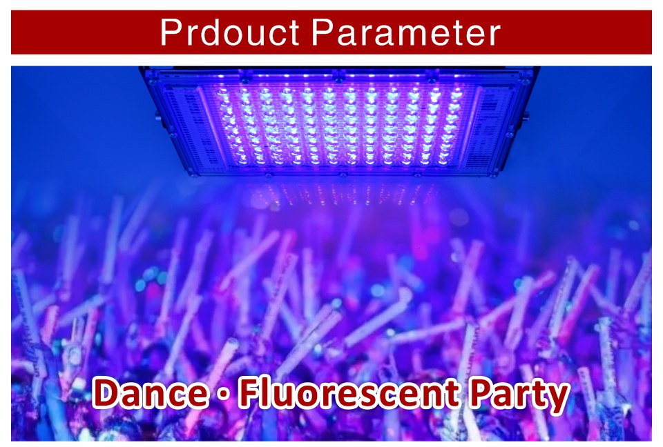 Got Liang Led UV Floodlight 110V 220V 50W 100W Party Light 395nm 400nm ...