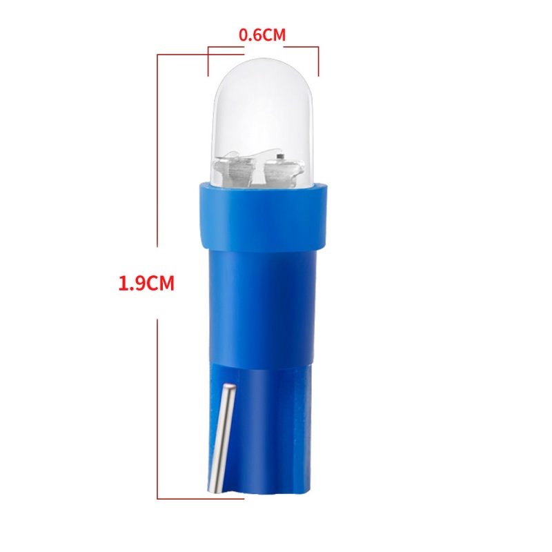 10pcs T5 B8.5D 5050 SMD Led Dashboard Cluster Speedmeter Instrument ...