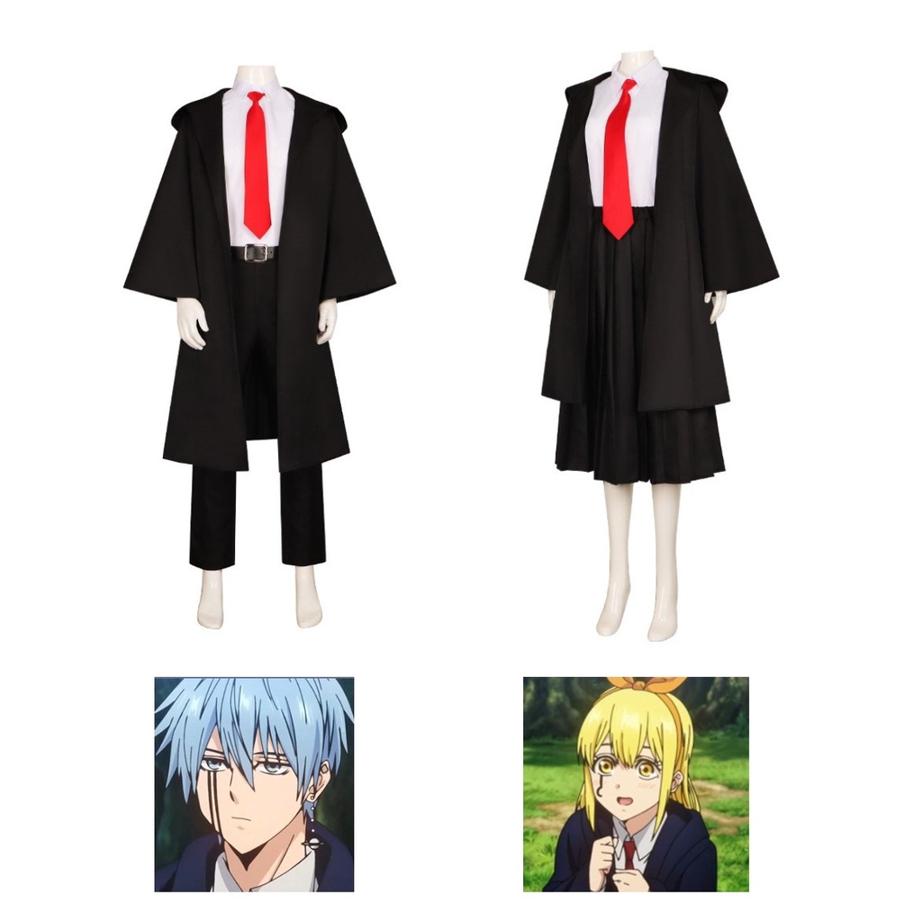 Anime Mashle: Magic and Muscles Cosplay Costume Lance Lemon Men Women ...