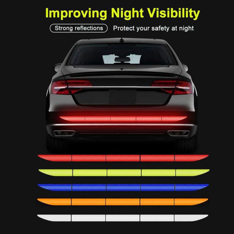 New Car Reflective Warning Rear Safety Cover Anti-Collision Protection ...