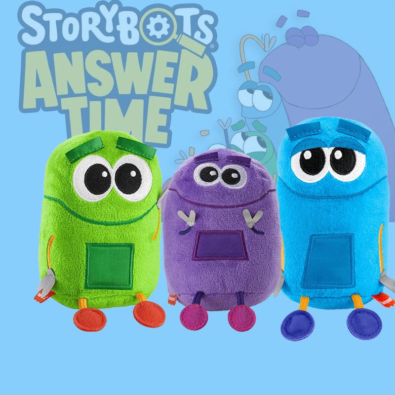 Hands Your Get On The StoryBots Robot Plush Toy A Popular Choice For ...