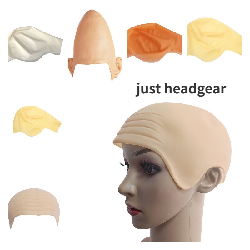 Bald Scalp Headpiece Premium Latex Material Perfect For Costume Parties ...