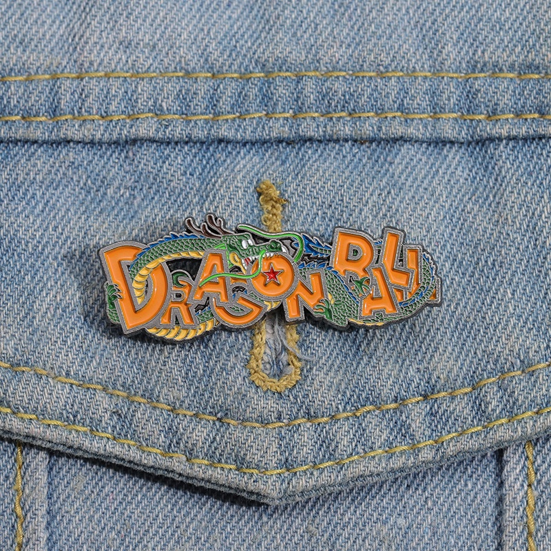Cartoon Dragon Ball Manga Enamel Pins Anime Brooch Pin Lapel Badges ...