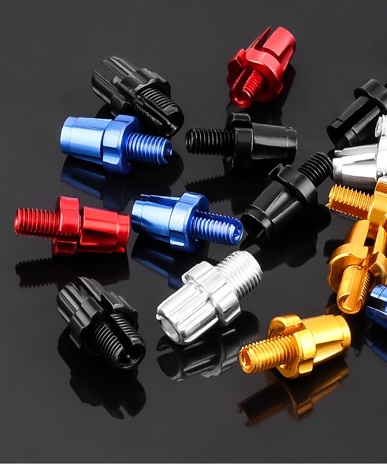 MUQZI 2pcs Bike M7 M10 Brake Lever Adjuster Screw Brake Handle Bolt Mountain Road Bicycle