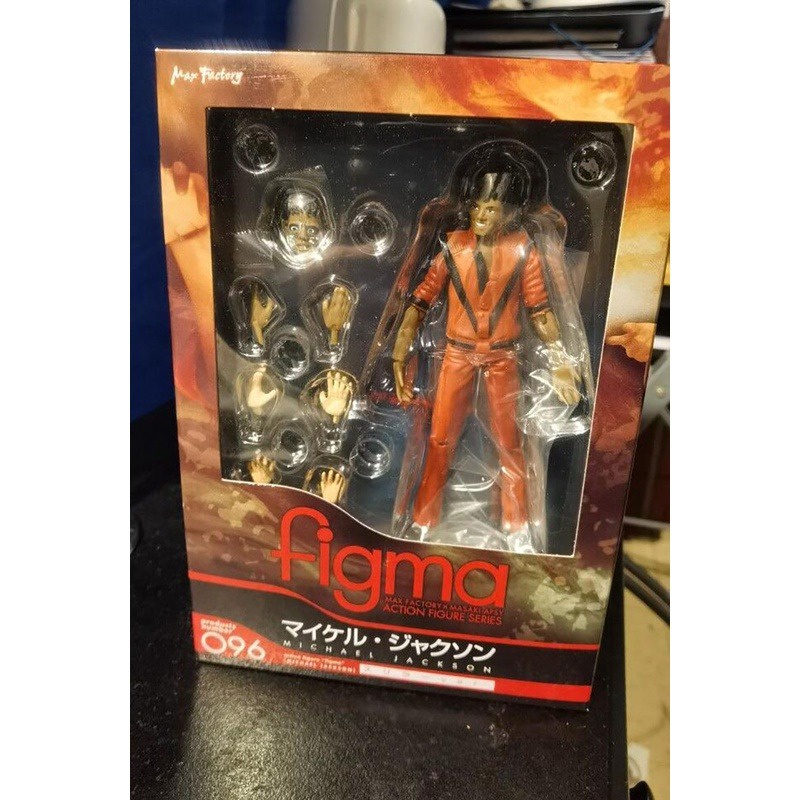 Figma 096 MJ Thriller Michael Jackson Action Figure SHF Michael White ...