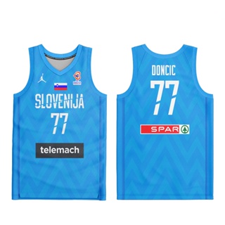 NORTHZONE Slovenia Dark Basketball Jersey Full Sublimated